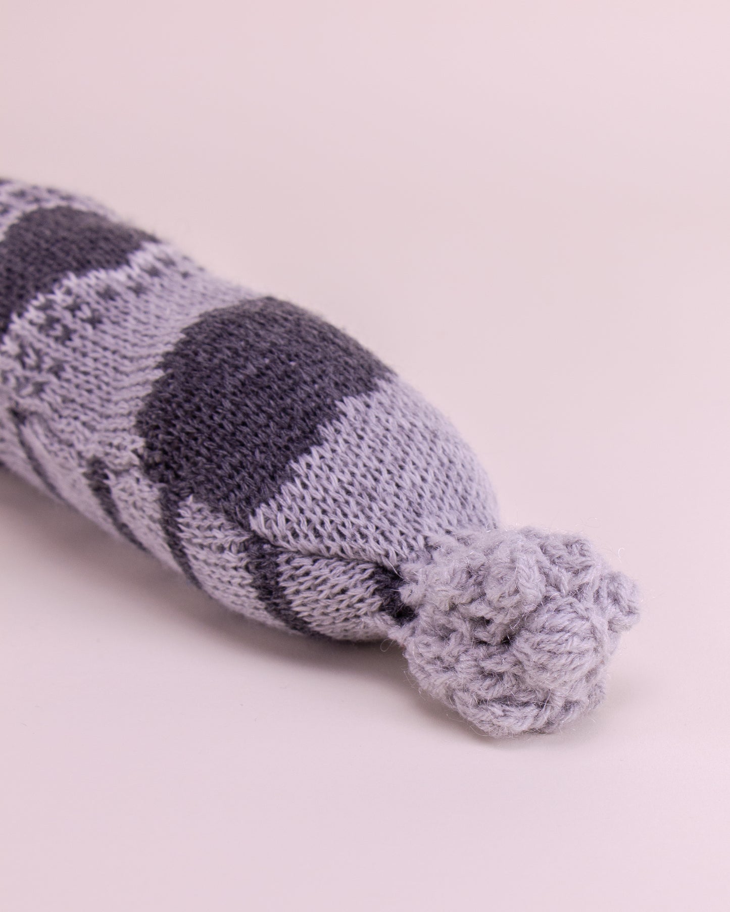 Serpiente peluche Gris