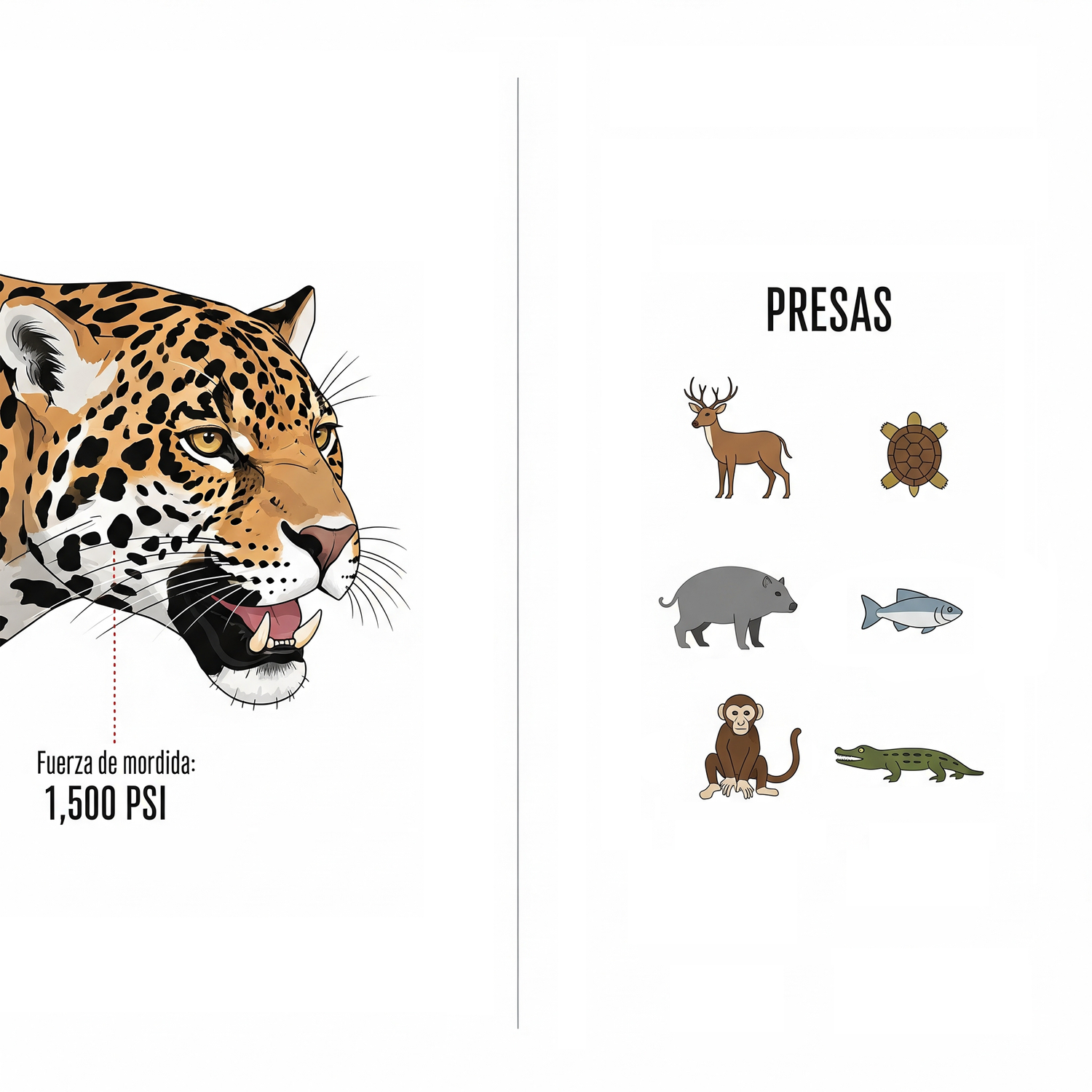 Alimentación de Jaguar