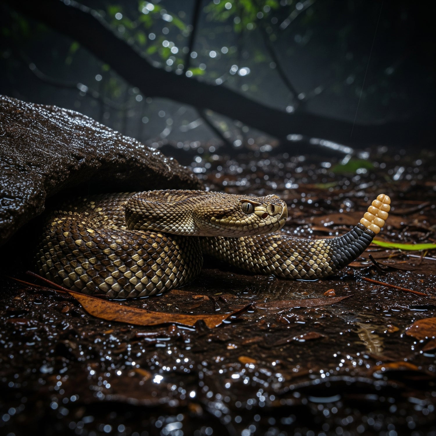Habitat de Serpiente Cascabel