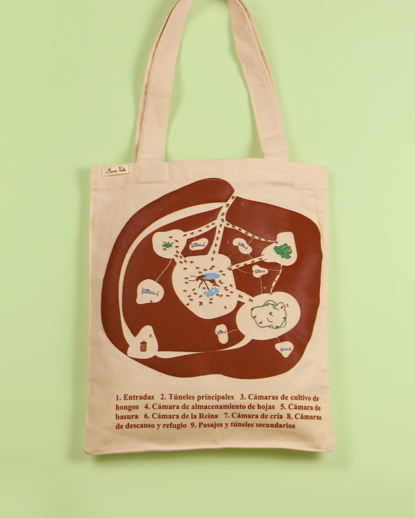 Totebag de hormiga chicatana frente