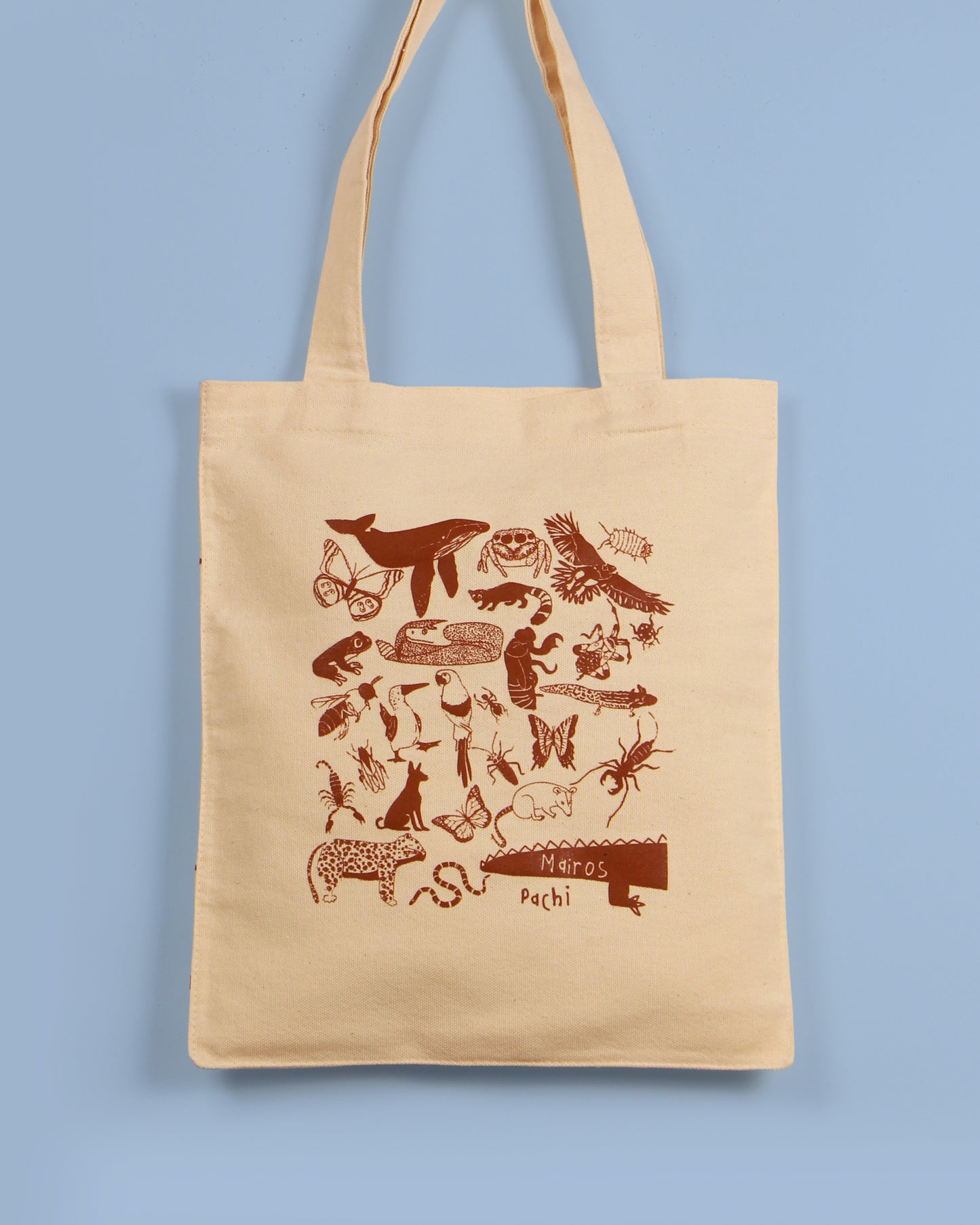 Totebag de mapa México trasera