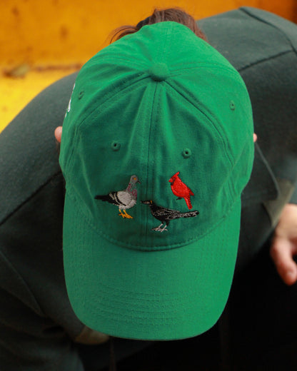 Gorra 3 pajaros frente modelo