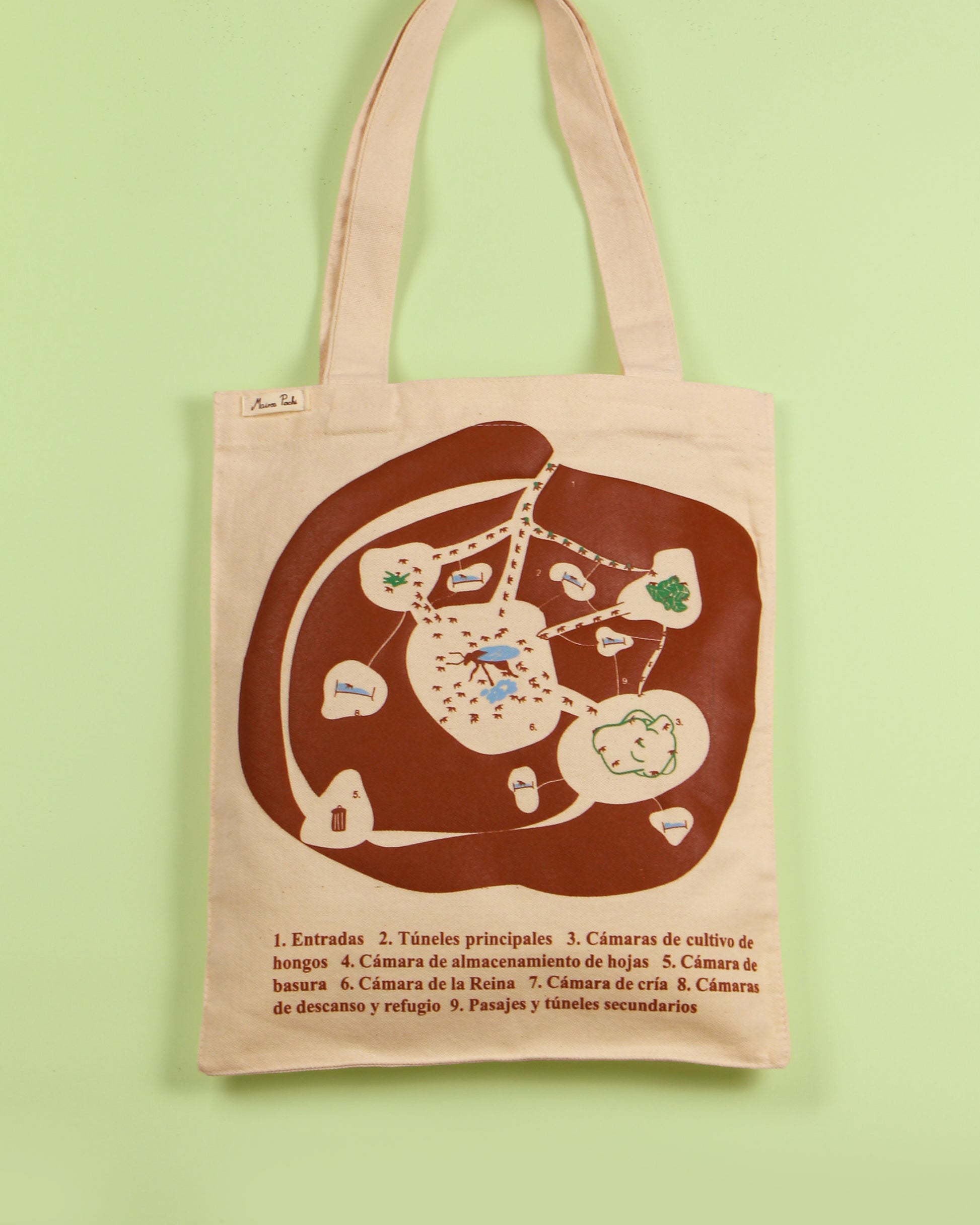 Totebag de hormiga chicatana frente